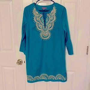 Green Harper Tunic, EUC